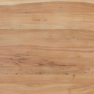 Table rectangulaire en bois massif d'acacia 6 places - June