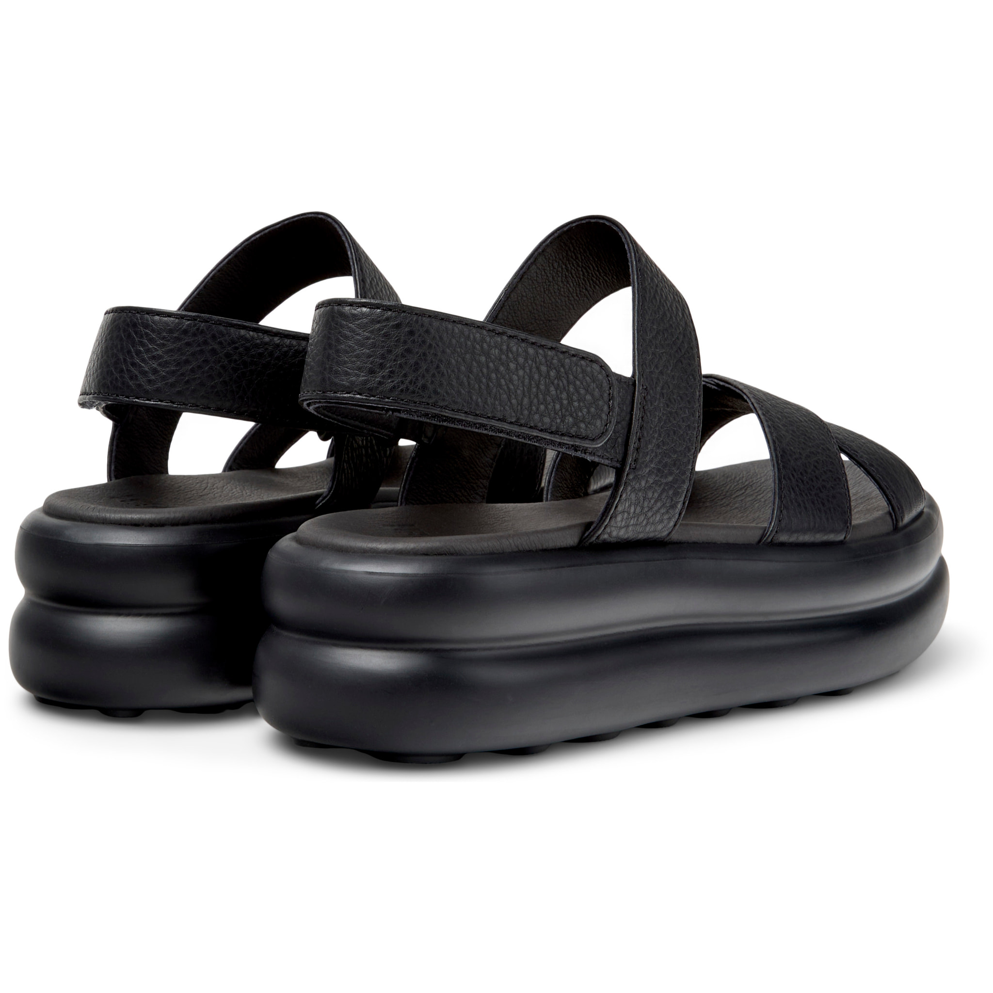 Sandalias - CAMPER Pelotas Flota Up - Negro - Cuero liso