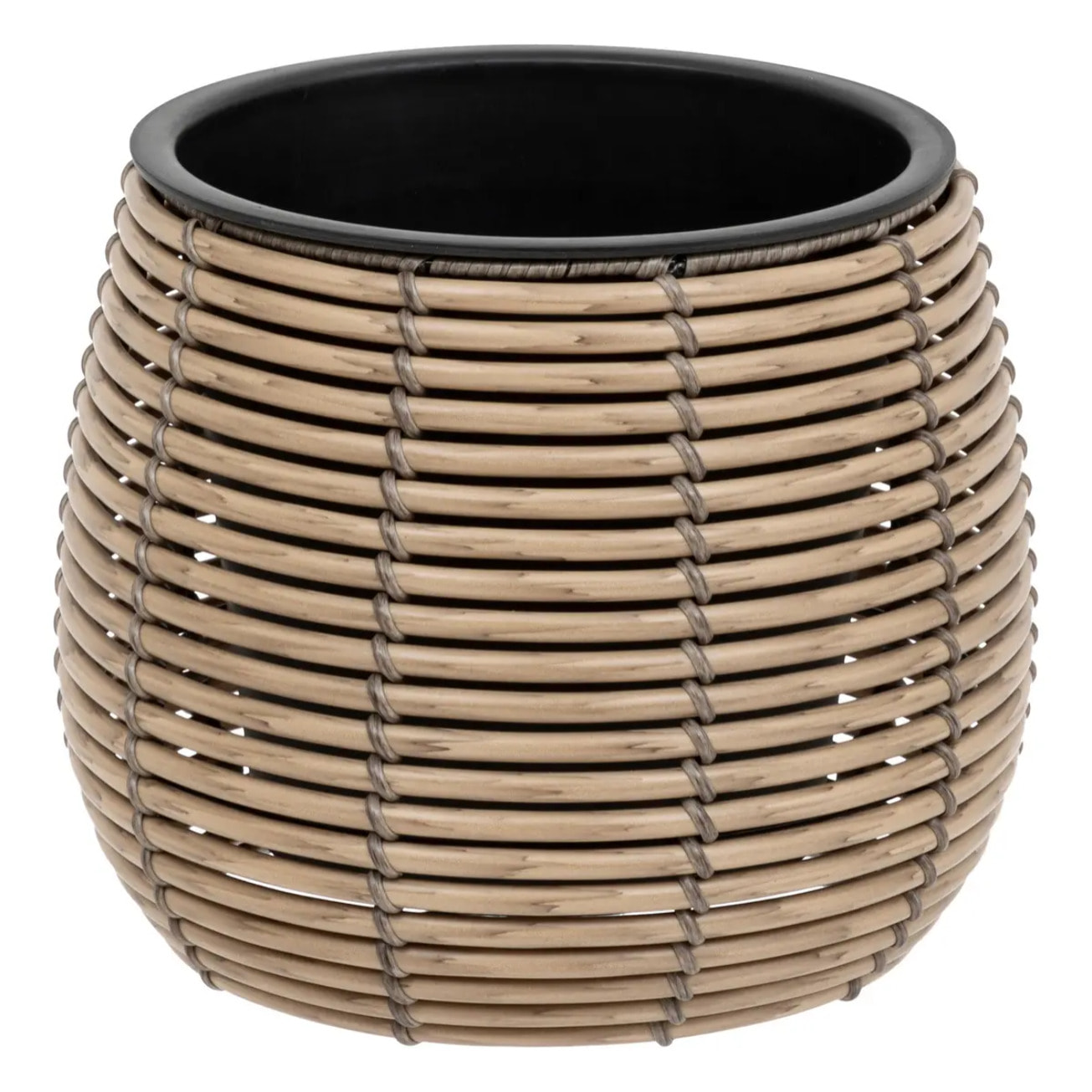 Set de 3 pots "Cam" D20/29/45cm beige