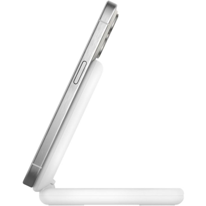 Chargeur induction BELKIN induction 15W 2en1 blanc