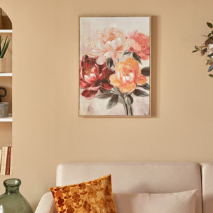 Toile peinte encadrée "Ophelia" 52x72cm