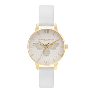 Reloj Olivia Burton OB16FB24 Mujer Analogico Cuarzo con Correa de Piel sintetica