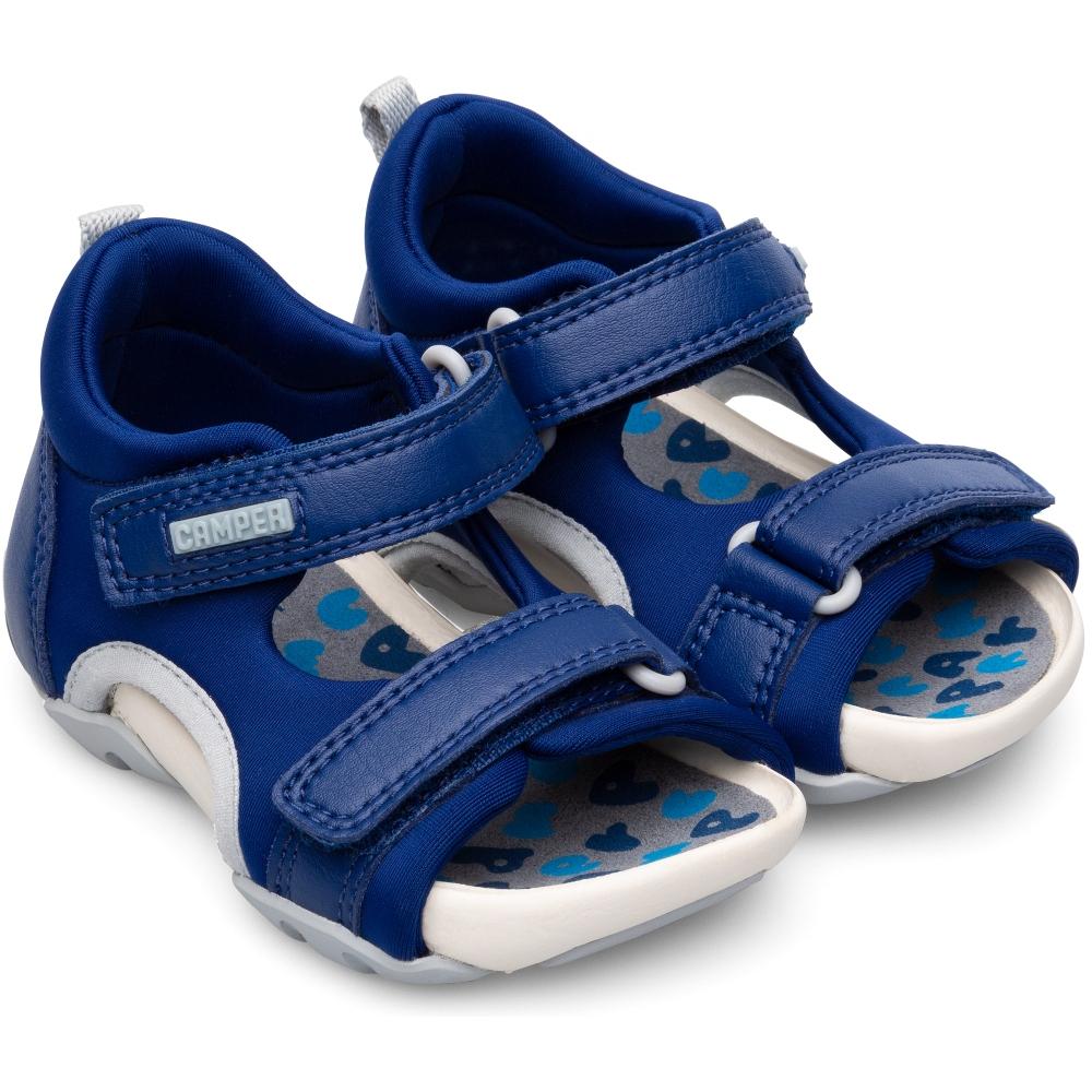 Camper Ous First Walkers- Sandali Bebè maschio Blu