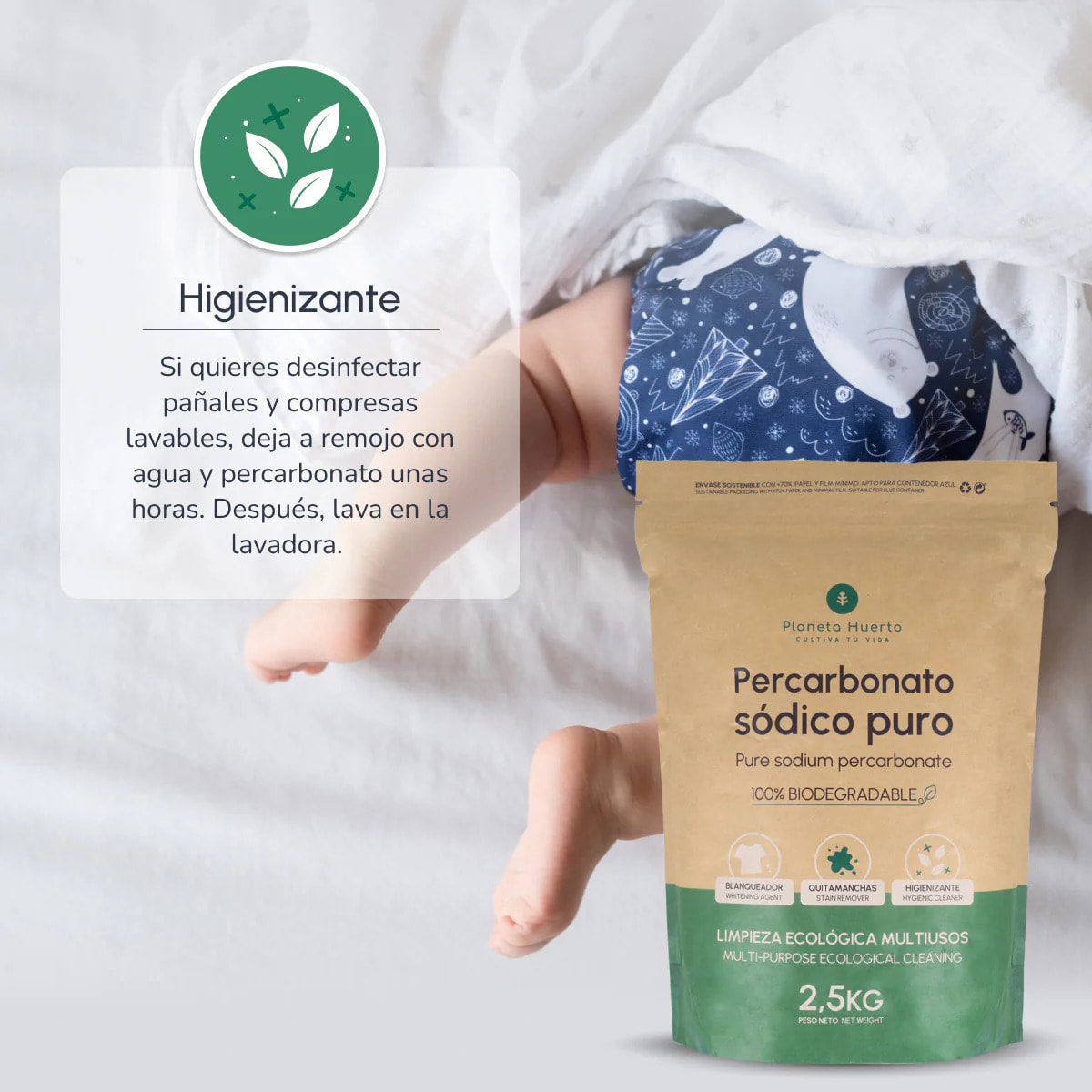 Percarbonato sódico Planeta Huerto 2,5 kg