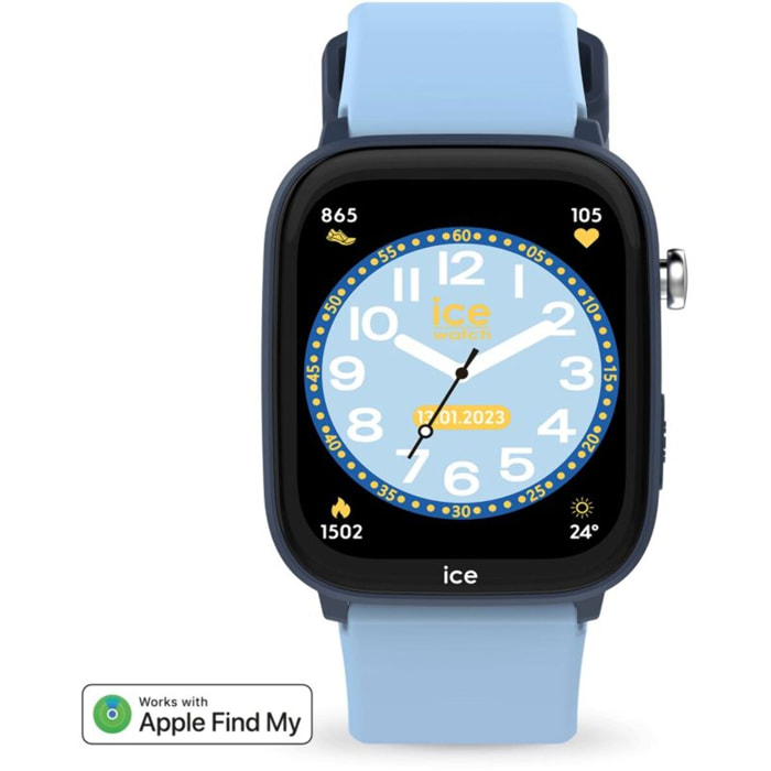 Montre connectée ICEWATCH Ice Smart Junior 3.0 Find My Bleu/Bl Cla