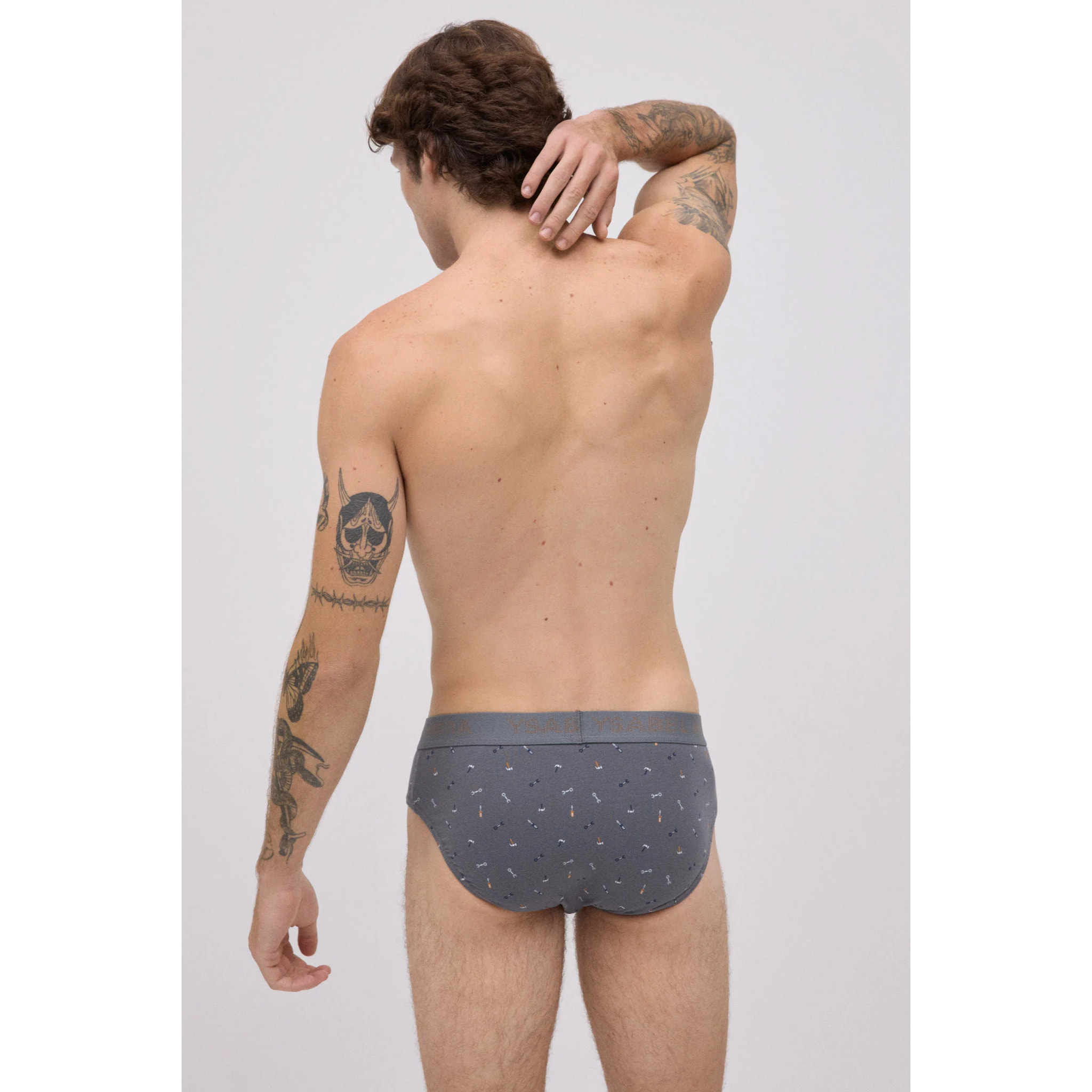 Confezione da 2 slip stampati