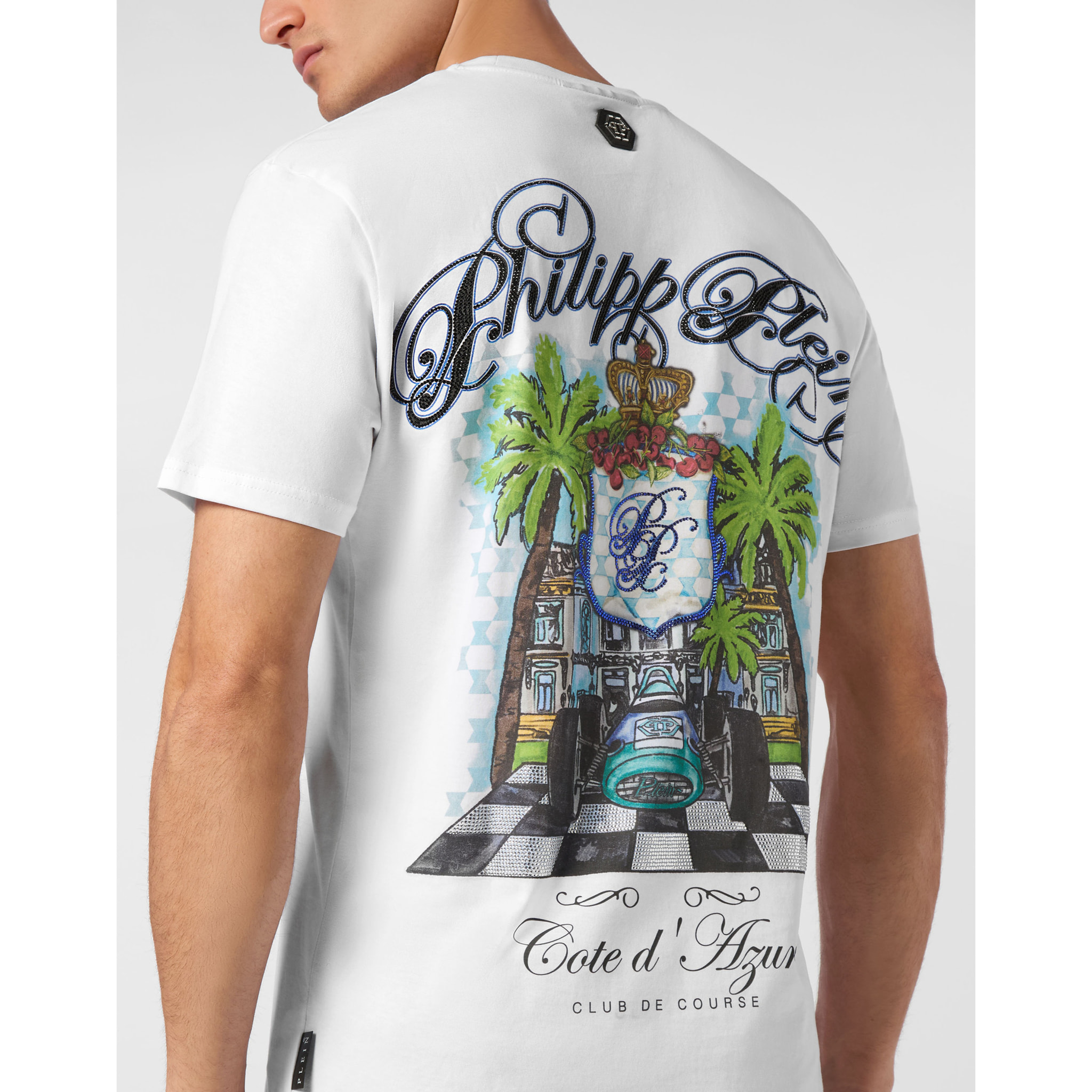 PHILIPP PLEIN T-Shirt Round Neck THE COURSE