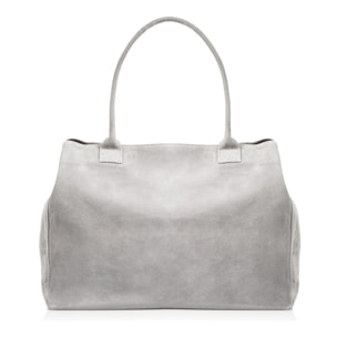 Annagrazia Borsa Shopper Donna.Pelle autentica Camoscio