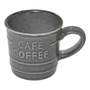 Tasse à café bleu gris 8cl