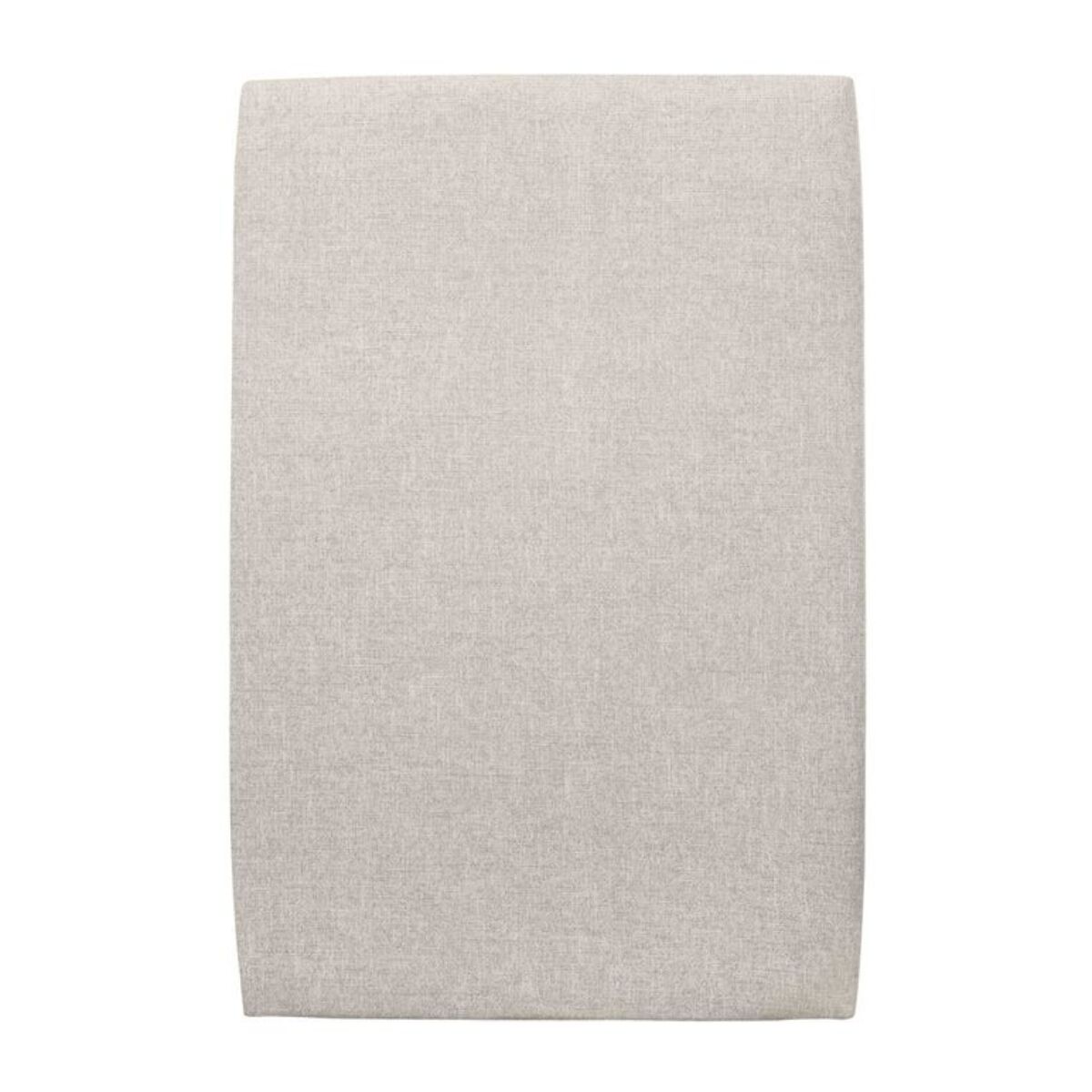 Lit avec tête de lit tapissée tissu et sommier kit Ep14