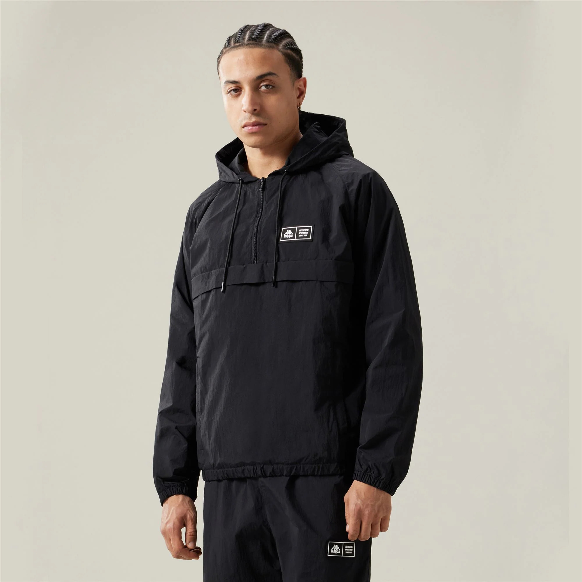 Kappa - Giacche Uomo Nero - Authentic Nedo