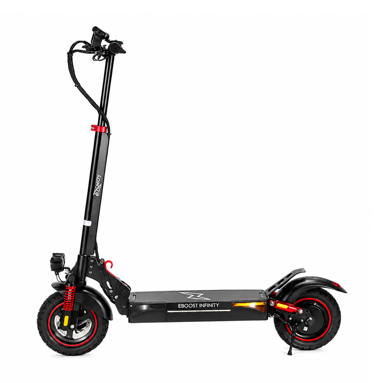 Trottinette Électrique Adulte  EBOOST INFINITY –  Moteur 1300W -  Autonomie Jusqu'a 80 km - Pneu Cross 10" Tubeless - Batterie 54V/20Ah - Poids 23Kg