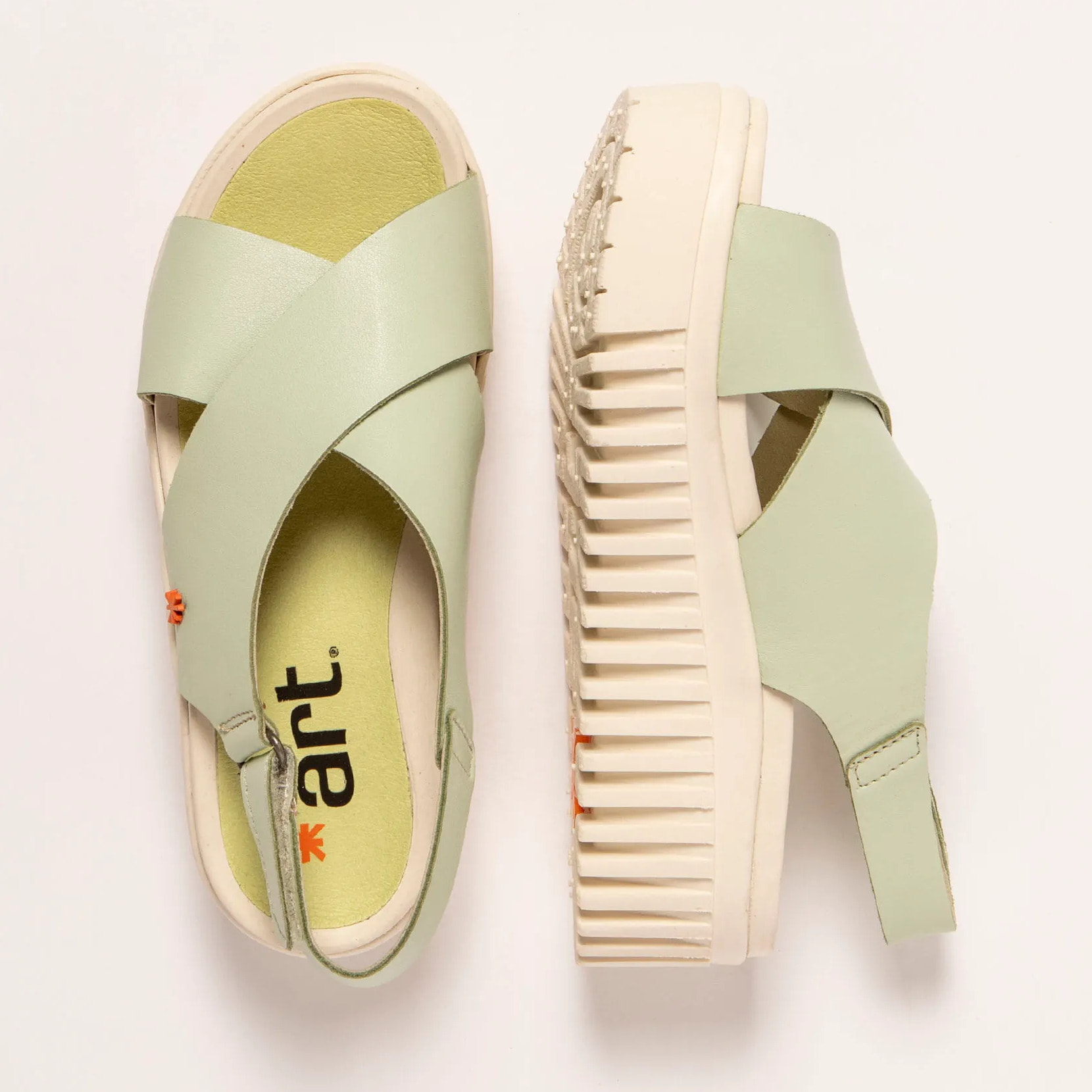 Sandalia de cuña 1574 NAPPA LIMA/BRIGHTON color Lima