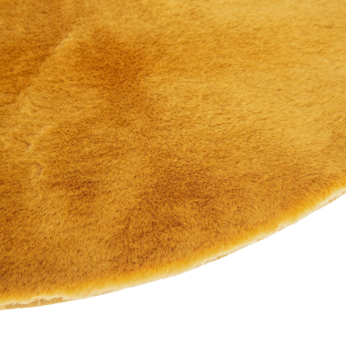 Alfombra Ocre Extra Suave D 80
