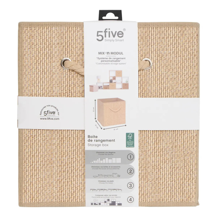 Panier Mix'n Modul L31cm beige