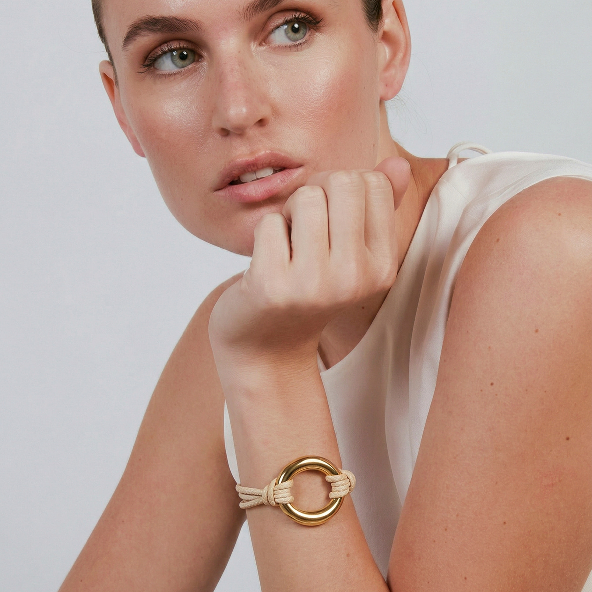 Pulsera Monimil acabado oro amarillo 18k