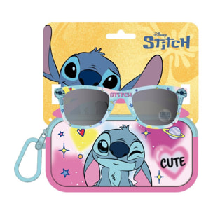 Juego de Gafas de sol y funda Stitch