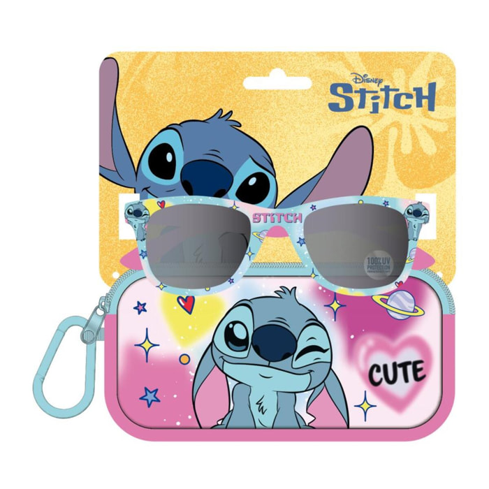 Juego de Gafas de sol y funda Stitch