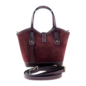 Borsa a mano Cheval Firenze Gallipoli Mini F/W Vino