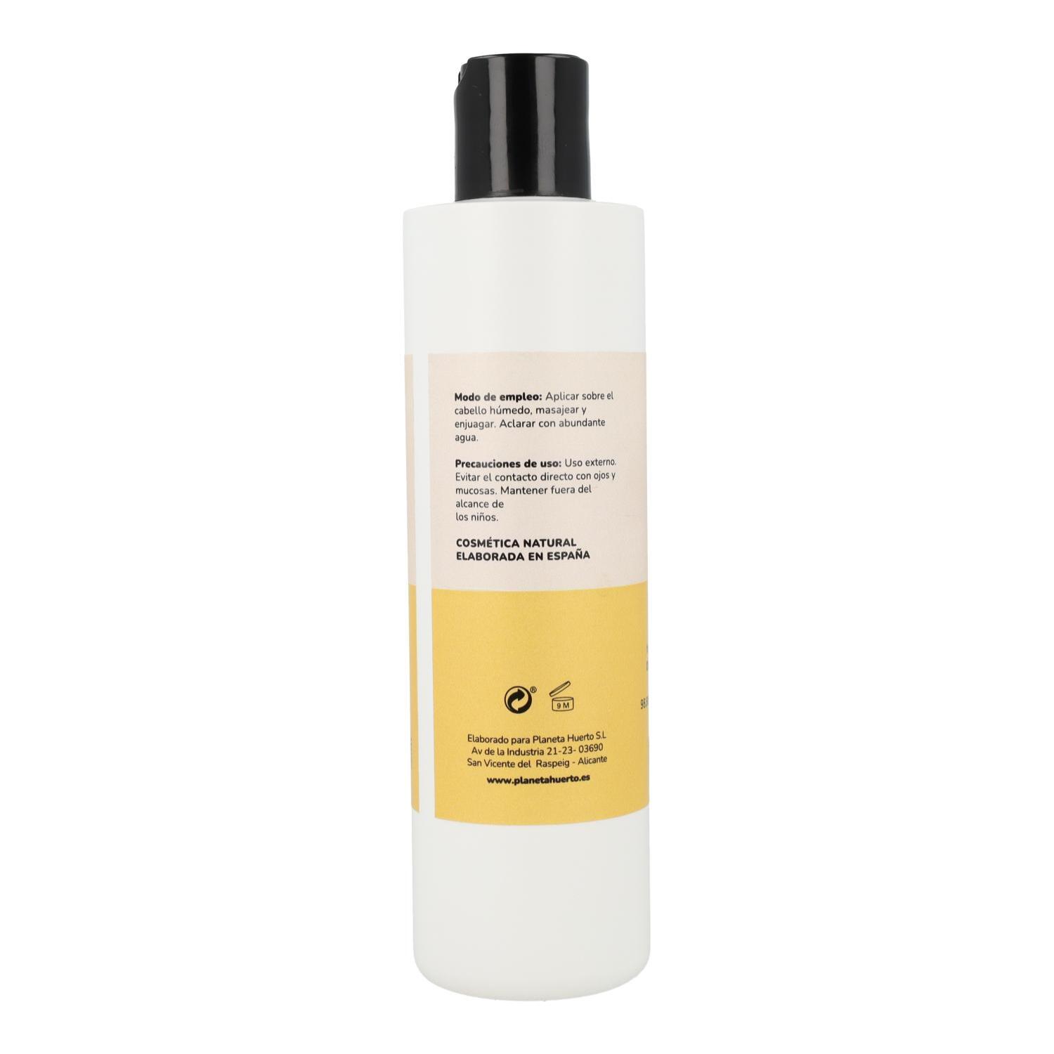 PLANETA HUERTO | Champú Anticaída 250 ml, Fortalecedor con Romero, Sabal y Extractos Vegetales, Detox Cuero Cabelludo - Champú Anticaída 98,8% Ingredientes Naturales, Vegano y Sin Sulfatos