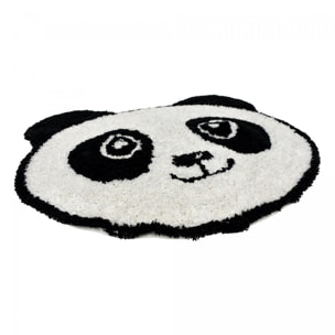 Tapis enfant Lavable 30° en coton motif animaux PANDA