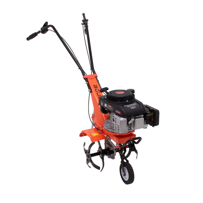Tukang 140 - Motozappa per Orto a Scoppio a Benzina 4 tempi 2.5HP Motore 140cc con 4 Frese ¯30 cm