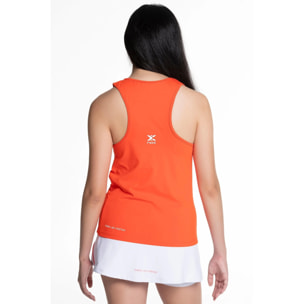 Camiseta tirantes mujer TEAM rojo