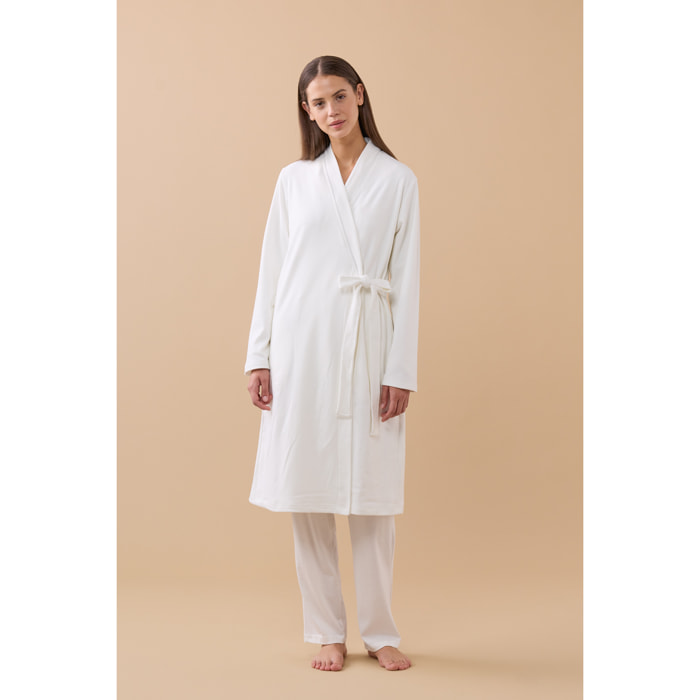 Vestaglia invernale donna micropile articolo unito. Noidinotte