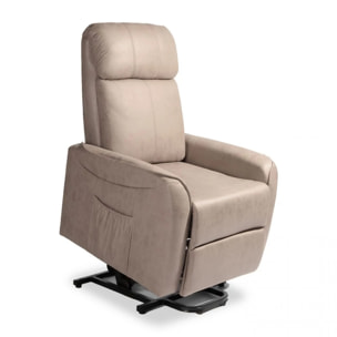 Sillón relax Karl Powerlift Cemento