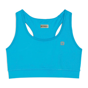 Reggiseno sportivo in tessuto tecnico traspirante