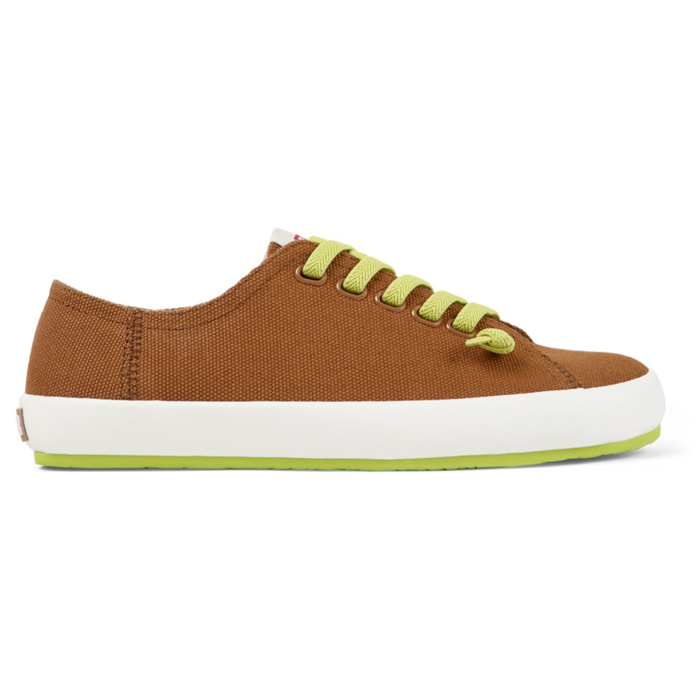 CAMPER Peu Rambla Vulcanizado - Zapatillas Sneakers Marrón Mujer