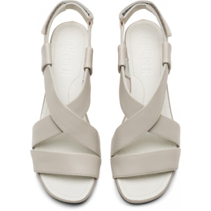 CAMPER Upright - Sandalias Mujer Gris