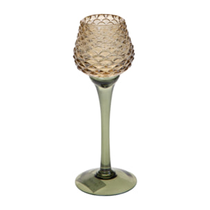 Portacandele calice pigna - Pezzi 3 - 8xH21,1x8cm - Bianchi Dino SpA