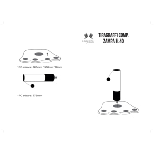 TIRAGRAFFI ZAMPA H.40
