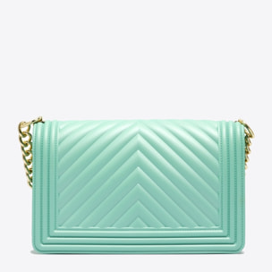 Borsa a mano da donna - Modello False - 100% PVC - 25.0 x 15.0 x 8.0 cm