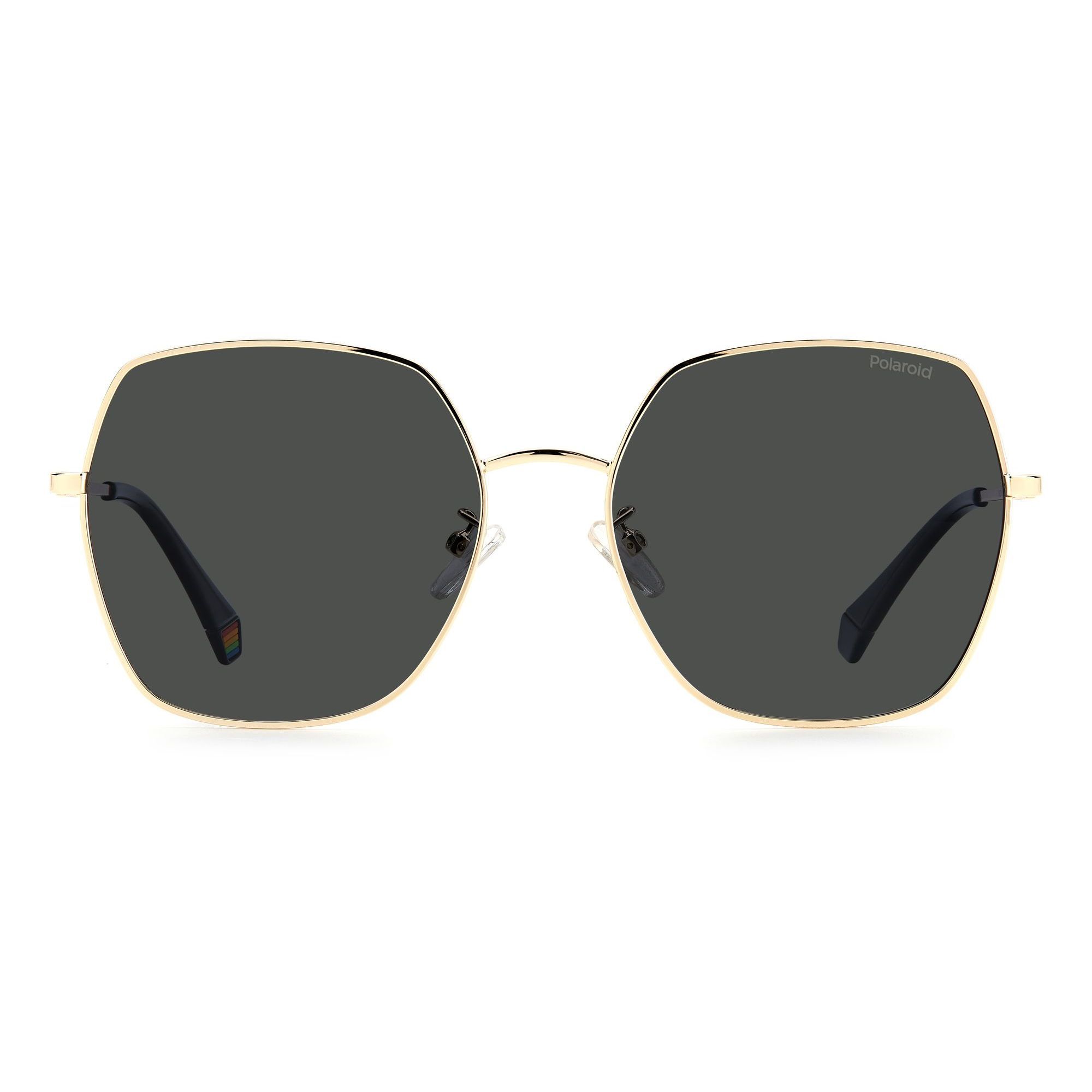 Polaroid - lunettes de soleil pour femme - doré - indice solaire: cat. 3
