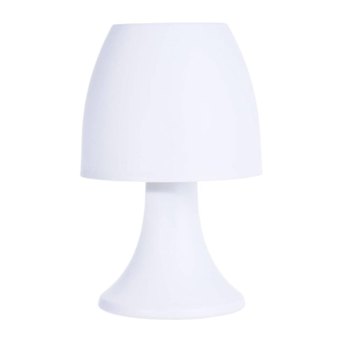 Well home lámpara de mesa led con bombilla rgb ø12x19,2cm