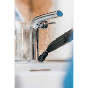 Nettoyeur vapeur avec fer à repasser Karcher SC 4 EasyFix Iron - Pression 3.5 bar- Débit vapeur 40 g/min- Fer à repasser inclus