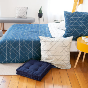 Parure housse de couette 3pcs 100%microfibre 72gsm list