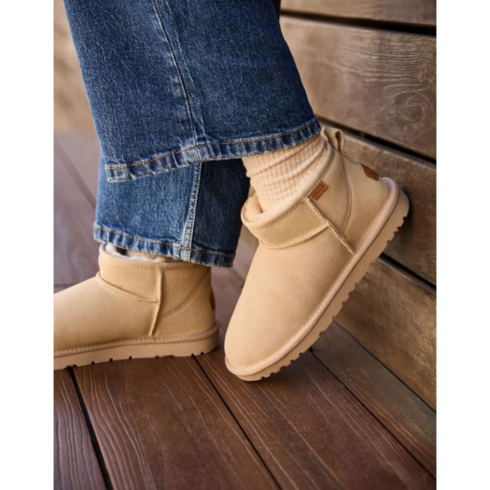 Botines Borreguito Arena - Koorie