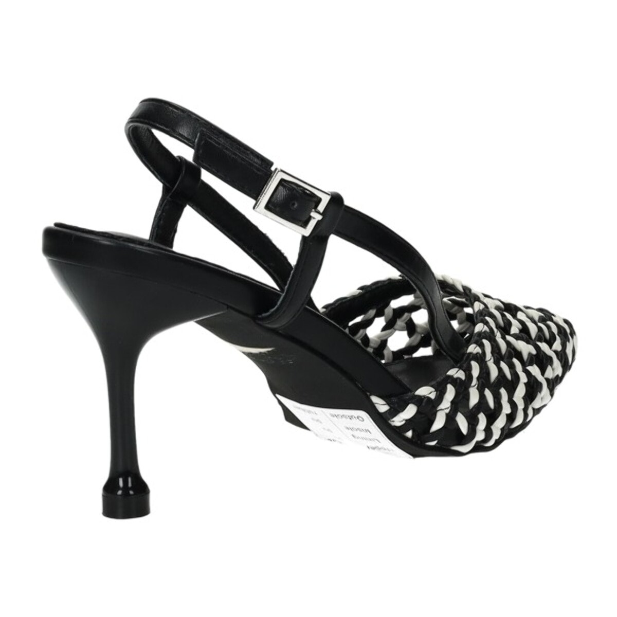Décolleté sling back Donna Tata Italia Bianco
