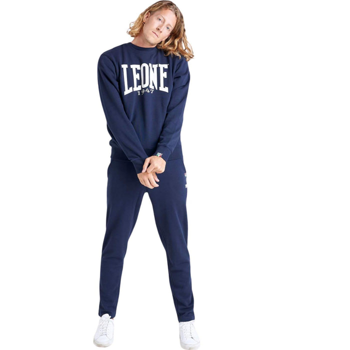 Felpa uomo girocollo Basic Big Logo