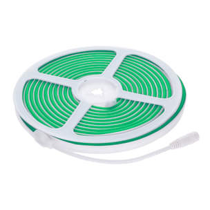 Forlight Tira LED Flexi Slim 24W Verde IP65 ON-OFF para Interior para Cocina, Dormitorio, Pasillo, Oficina