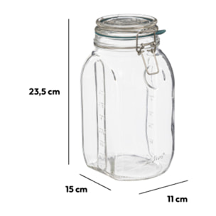 Bocal verre 2L "Jarro"