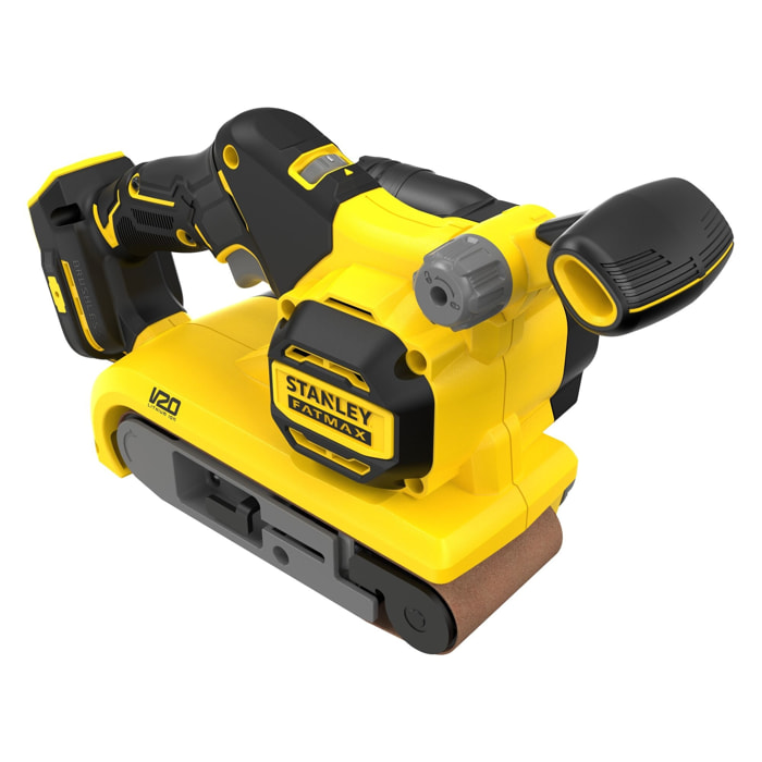 STANLEY FATMAX V20 Ponceuse à Bande 18V Brushless Sans Batterie SFMCW223B-XJ
