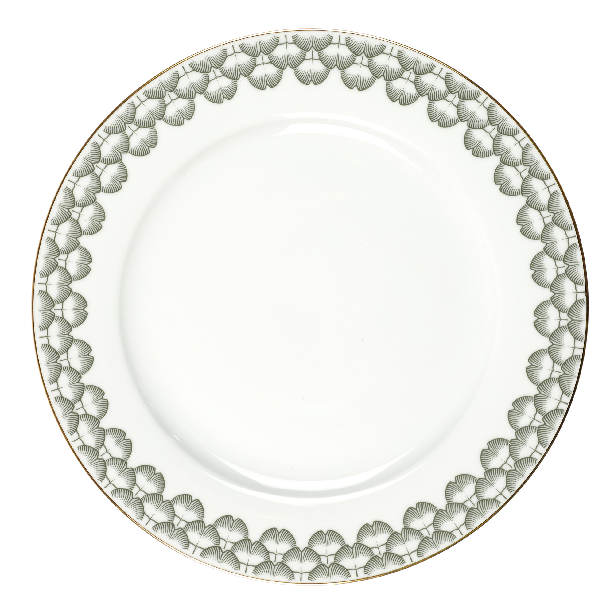 Service 12 Pieces Porcelaine Ginko