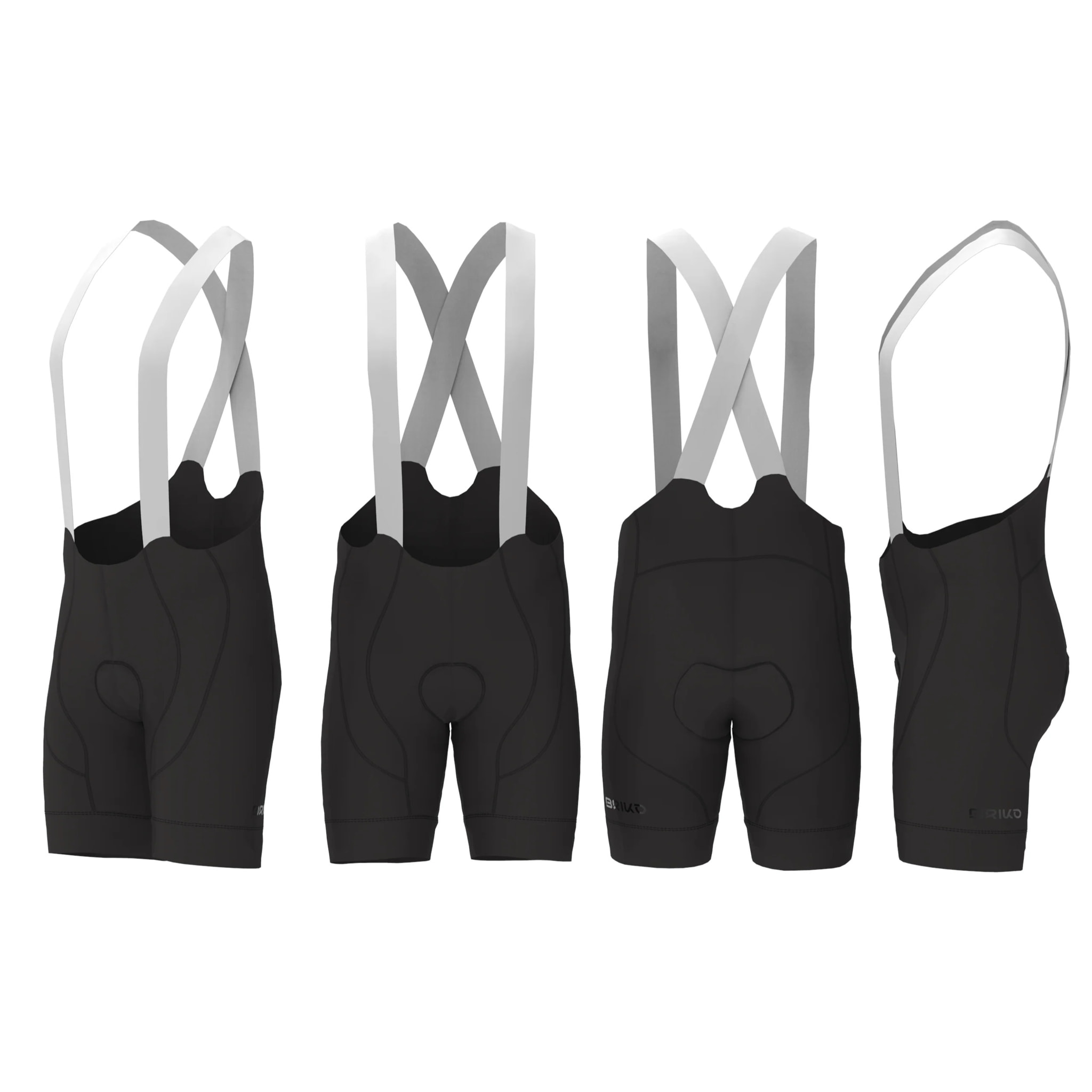 Tuta sportiva Briko Uomo Nero Granfondo Bibshort 2.0
