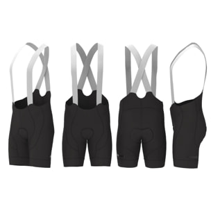Tuta sportiva Briko Uomo Nero Granfondo Bibshort 2.0