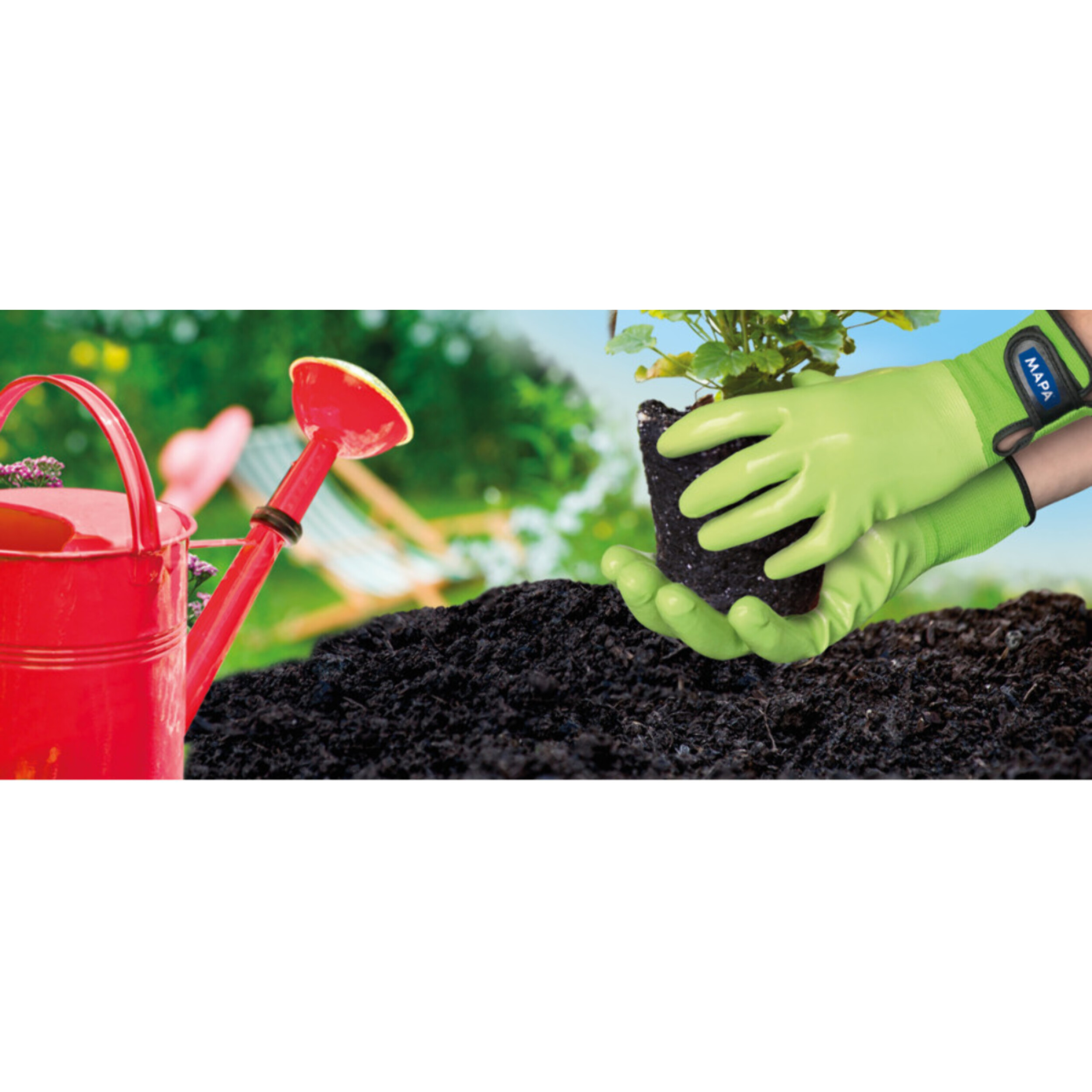 Lot de 2 - Gants de Jardinage - Plantation + - T.M