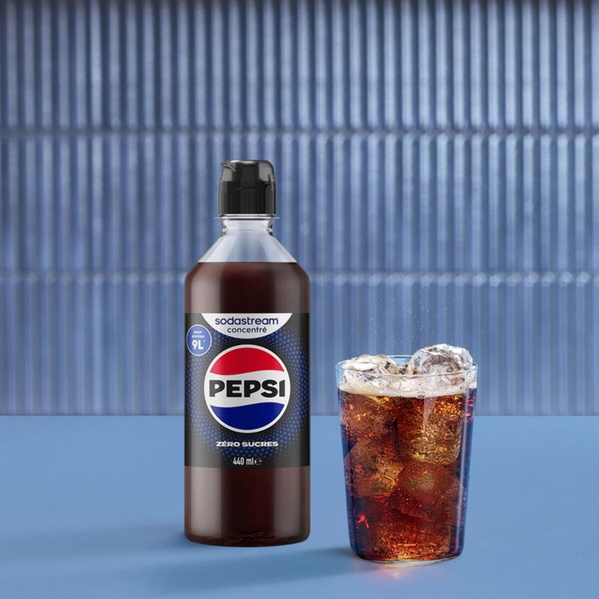 Concentré SODASTREAM PEPSI ZERO SUCRES 440ml